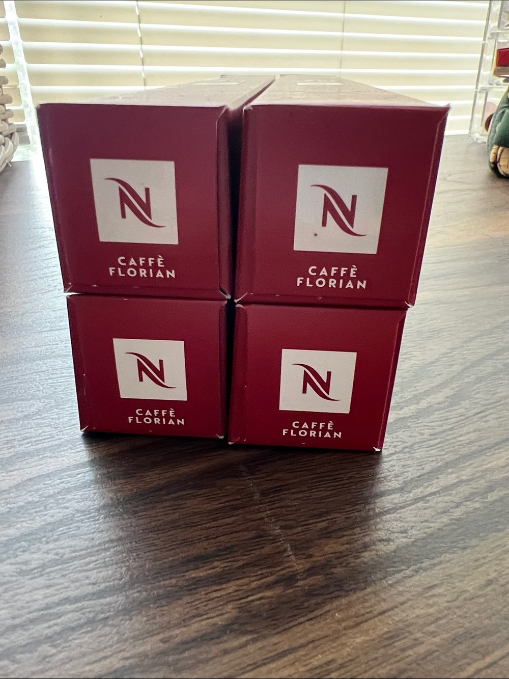 Nespresso Caffè Florian Original Line – 4 Sealed Sleeves / 40 Capsules – Rare